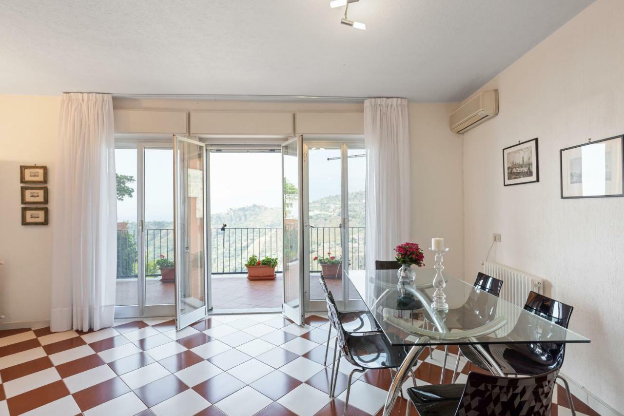 Taormina Apartment With Panoramic View Zewnętrze zdjęcie