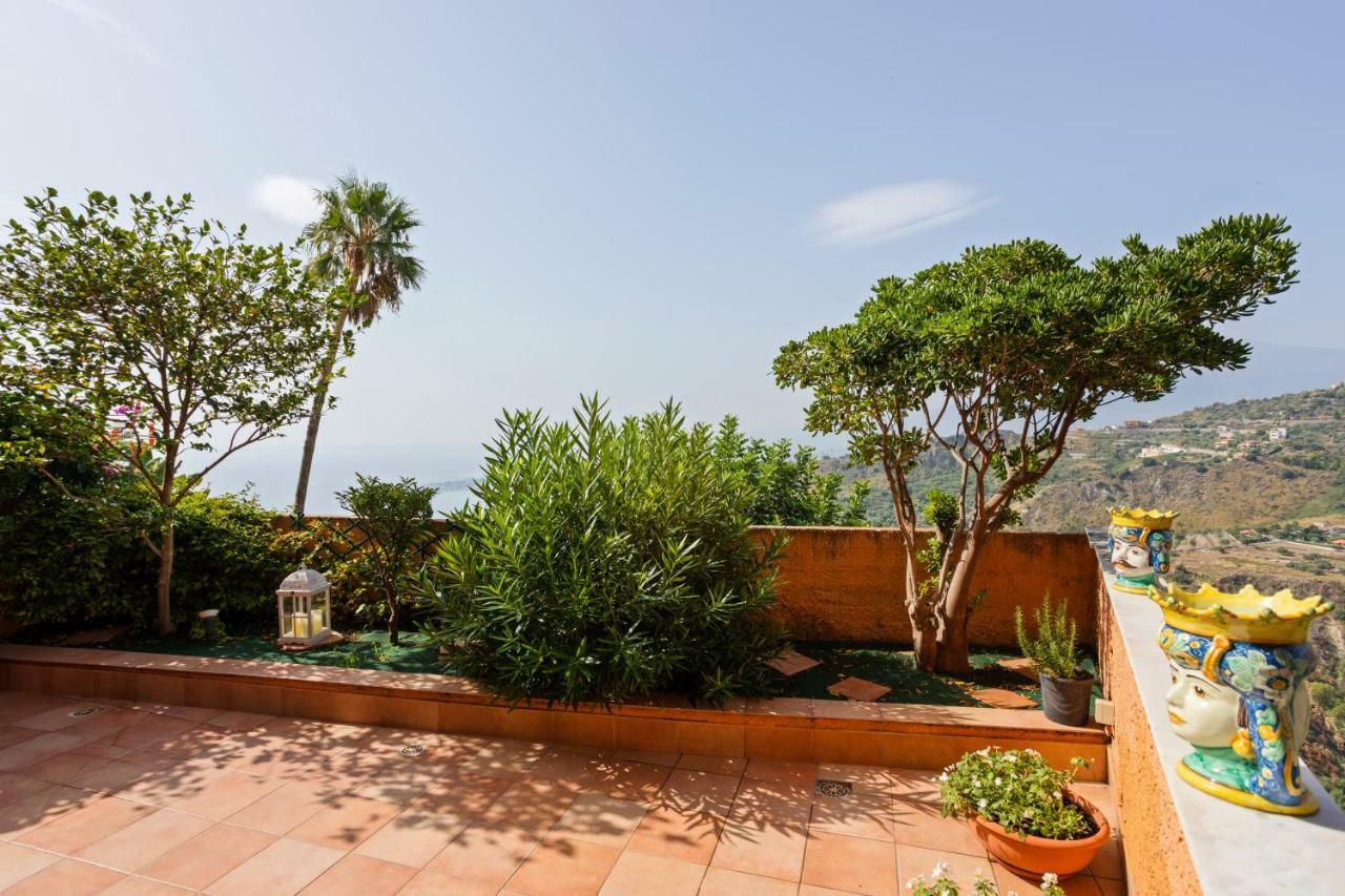Taormina Apartment With Panoramic View Zewnętrze zdjęcie